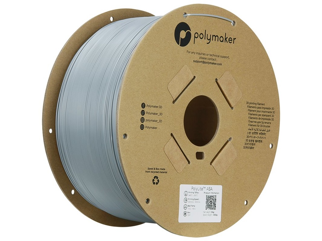 POLYMAKER ASA 1,75mm GREY 3kg