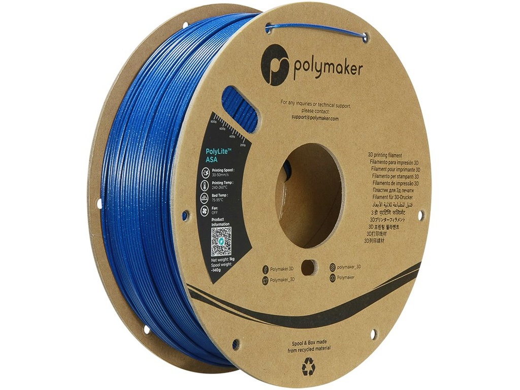 [109423440295] POLYMAKER ASA 1,75mm GALAXY BLUE 1kg
