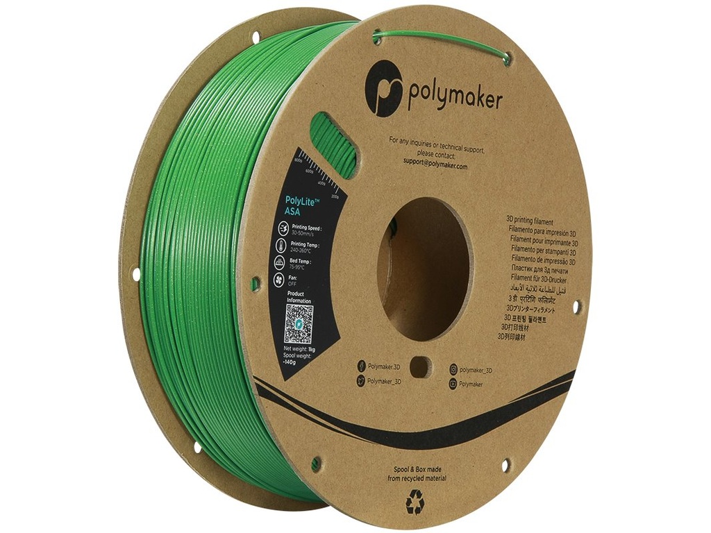 POLYMAKER ASA 1,75mm GALAXY GREEN 1kg