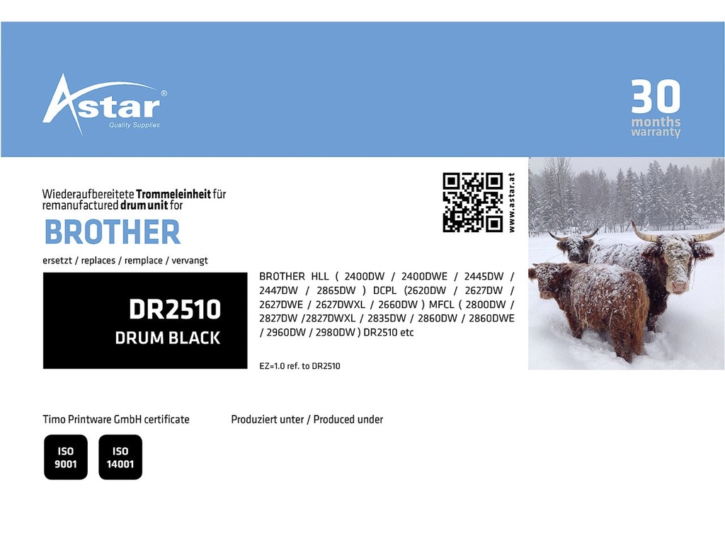 ASTAR AS20466 ASTAR BROTHER DR2510 HL OPC