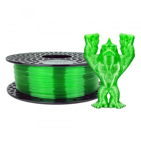 [109835440073] AzureFilm FG171-6018T 3D-printmateriaal Polyethyleentereftalaatglycol (PETG) Groen, Transparant 1 kg