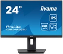 iiyama ProLite XUB2492QSU-B1 computer monitor 60,5 cm (23.8") 2560 x 1440 Pixels Wide Quad HD LED Zwart