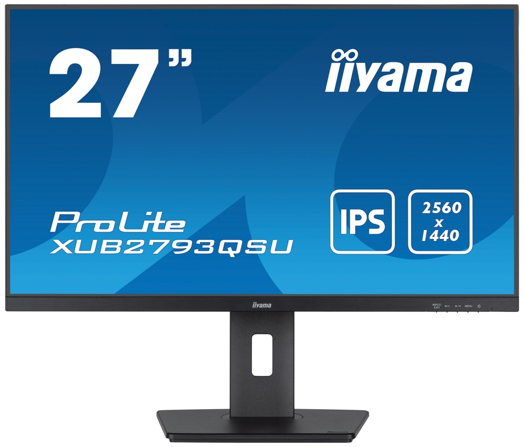 [600714440109] iiyama XUB2793QSU-B7 computer monitor 68,6 cm (27") 2560 x 1140 Pixels Wide Quad HD LED Zwart