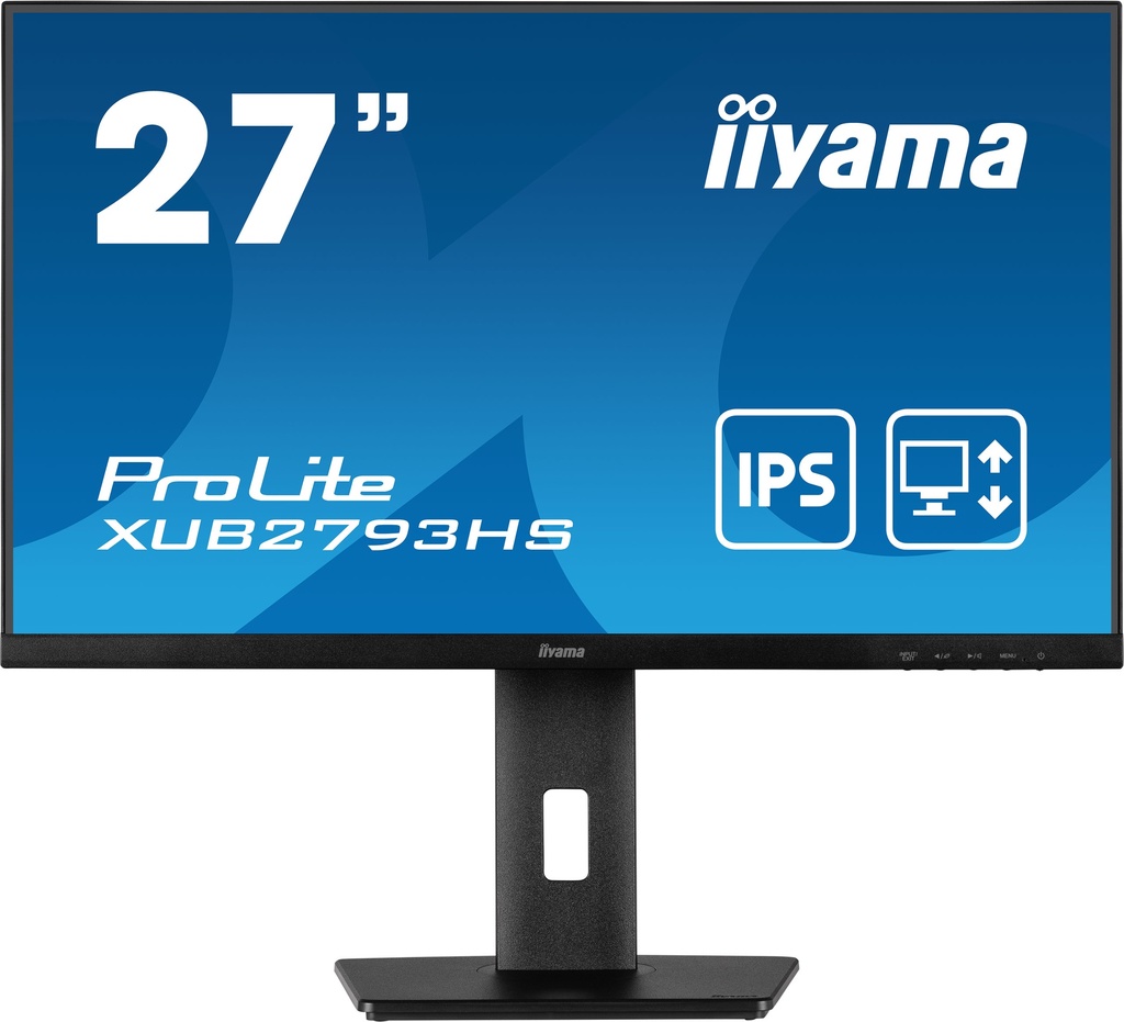 [600714440118] iiyama ProLite XUB2793HS-B7 computer monitor 68,6 cm (27") 1920 x 1080 Pixels Full HD LED Zwart