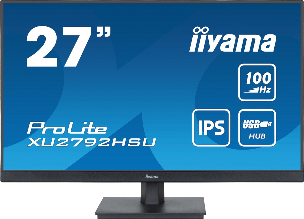 [600714440130] iiyama ProLite XU2792HSU-B6 computer monitor 68,6 cm (27") 1920 x 1080 Pixels Full HD LED Zwart
