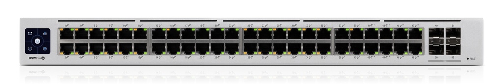 Ubiquiti UniFi Pro 48-Port PoE Managed L2/L3 Gigabit Ethernet (10/100/1000) Power over Ethernet (PoE) 1U Zilver