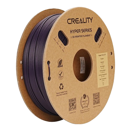 [109894440098] Creality 3D Hyper PLA-CF Koolstofvezel Paars 1 kg