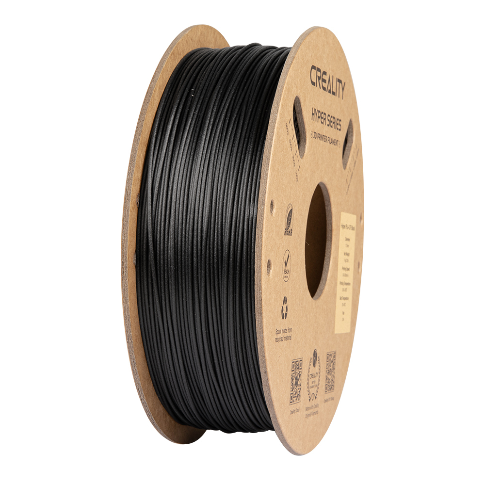 [109894440101] Creality 3D Hyper PLA-CF Koolstofvezel Zwart 1 kg