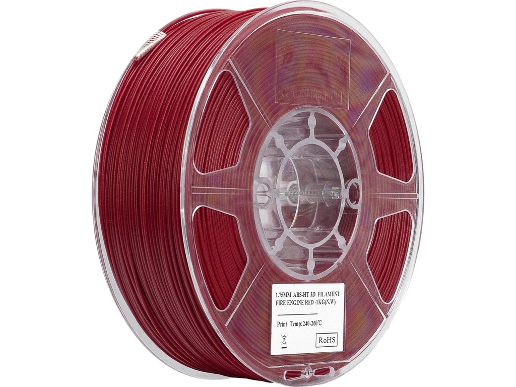 [109866440342] ESUN EABS-HT 1,75mm FIRE ENGINE RED 1kg