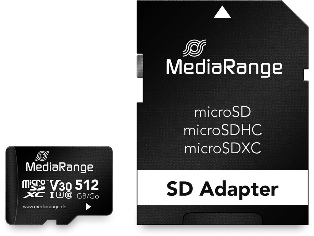 MEDIARANGE MEDIARANGE MICRO SDXC CARD 512GB