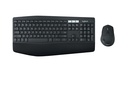 Logitech 920-008226 toetsenbord Inclusief muis Universeel RF-draadloos + Bluetooth QWERTY Amerikaans Engels Zwart