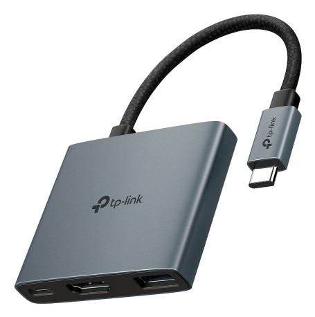 TP-Link UH3020C interface hub USB Type-C 5000 Mbit/s Grijs