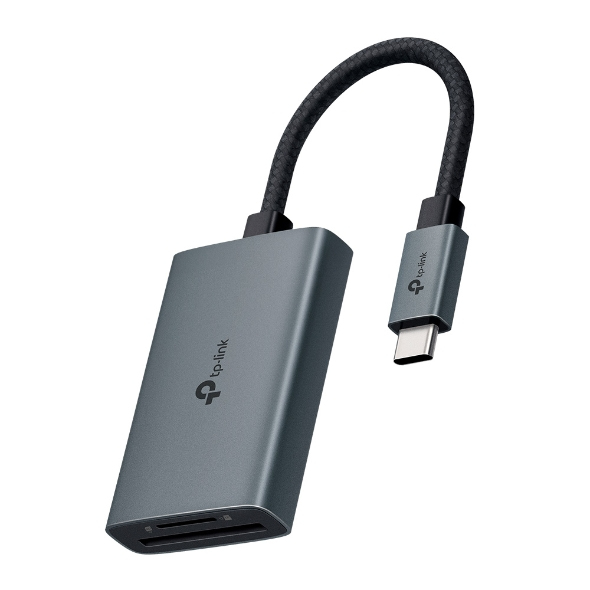[670748440003] TP-Link UA440C geheugenkaartlezer USB 3.2 Gen 1 (3.1 Gen 1) Type-C Grijs