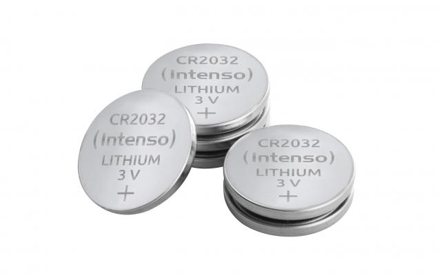 [500180440063] Intenso 7502430 huishoudelijke batterij Wegwerpbatterij CR2032 Lithium-Manganese Dioxide (LiMnO2)