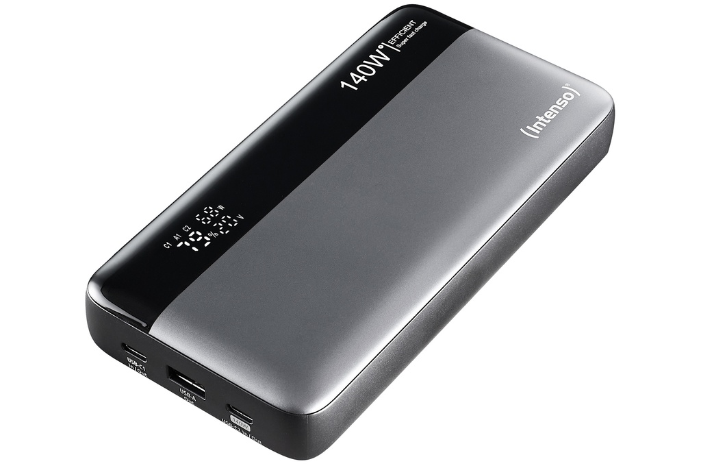 [500180440066] Intenso 7350060 powerbank Lithium-Ion (Li-Ion) 25000 mAh Zwart, Grijs