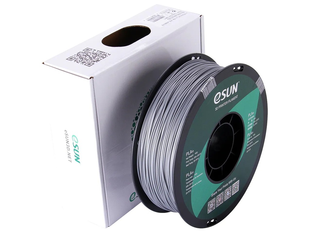 ESUN PLA+ 1,75mm SILVER 1kg