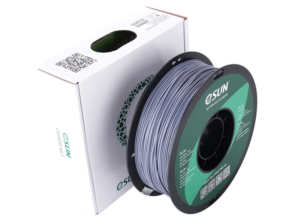 [109866440012] ESUN PLA+ 1,75mm GREY 1kg