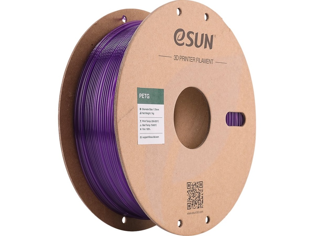 ESUN PETG 1,75mm TRANSLUCENT PURPLE 1kg