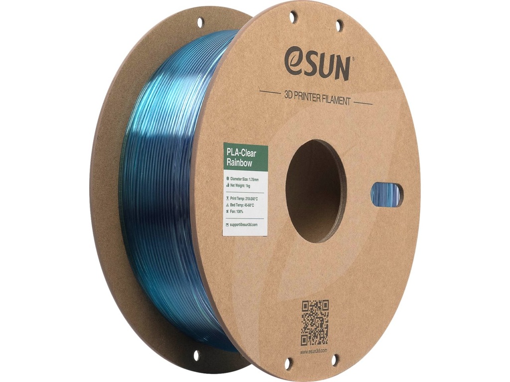 ESUN PLA CLEAR 1,75mm PURPLE BLUE CYAN 1kg