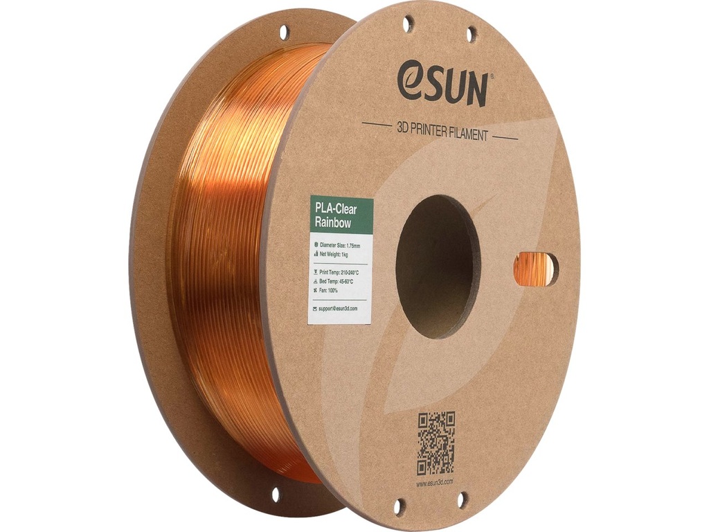 ESUN PLA CLEAR 1,75mm FLAME CRYSTAL 1kg