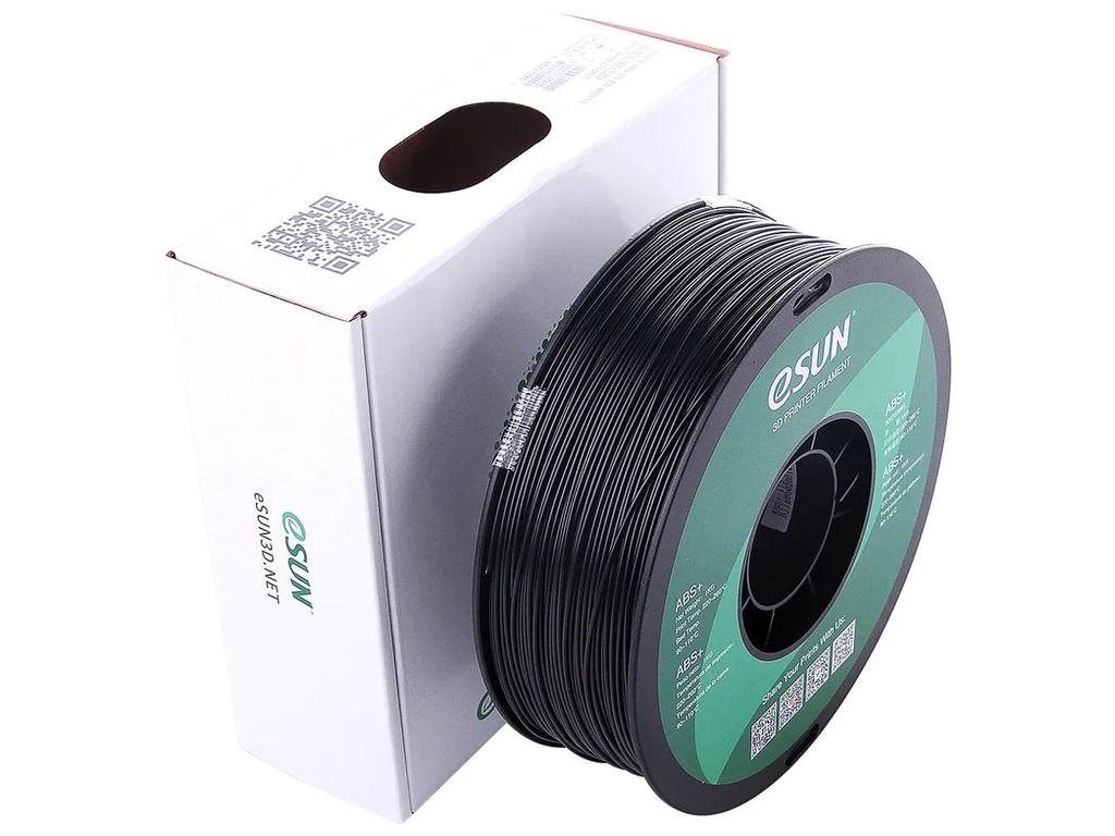 [109866440025] ESUN ABS+ 1,75mm BLACK 1kg