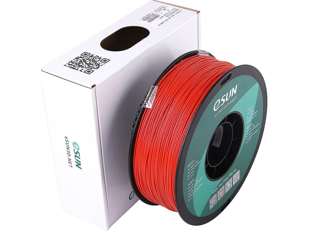 [109866440028] ESUN ABS+ 1,75mm RED 1kg
