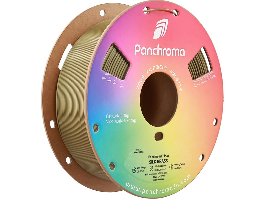 POLYMAKER PLA SILK 1,75mm BRASS 1kg