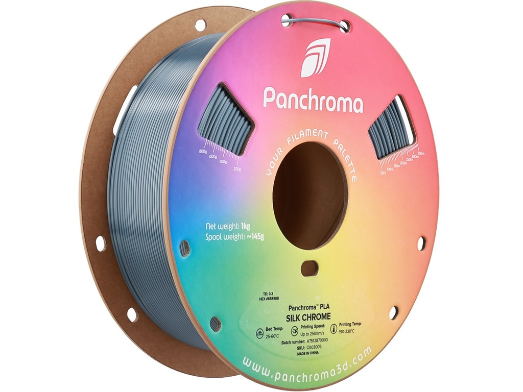 POLYMAKER PLA SILK 1,75mm CHROME 1kg