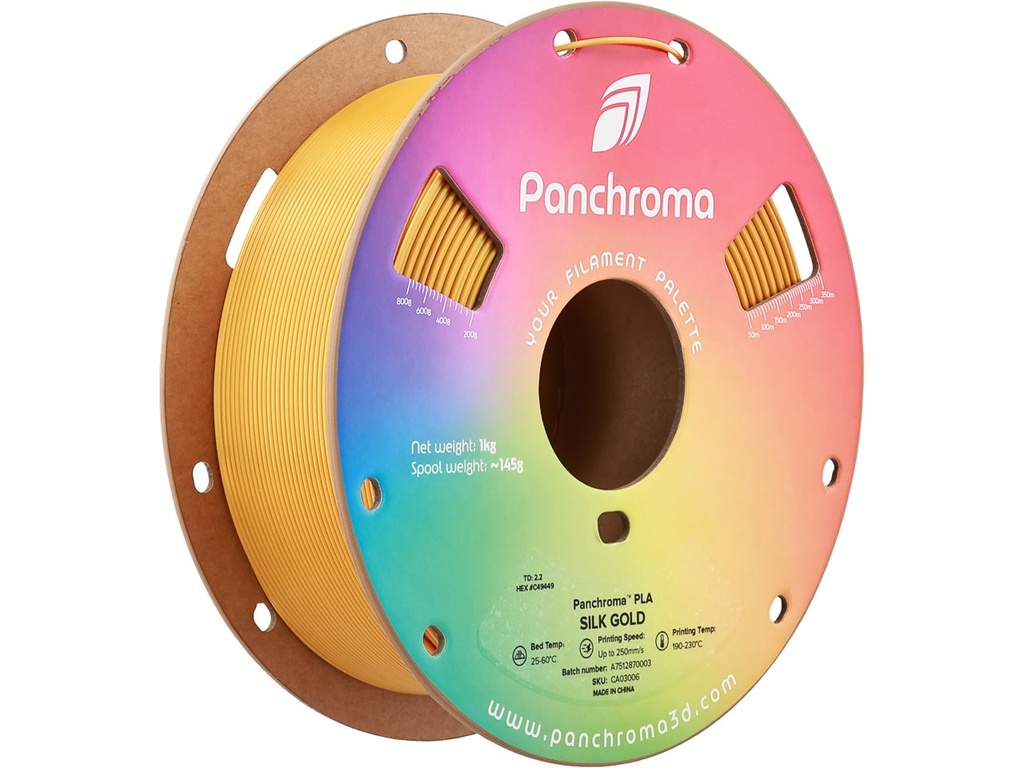 POLYMAKER PLA SILK 1,75mm GOLD 1kg