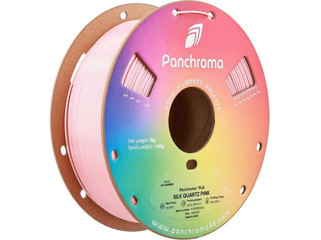 POLYMAKER PLA SILK 1,75mm QUARTZ PINK 1kg