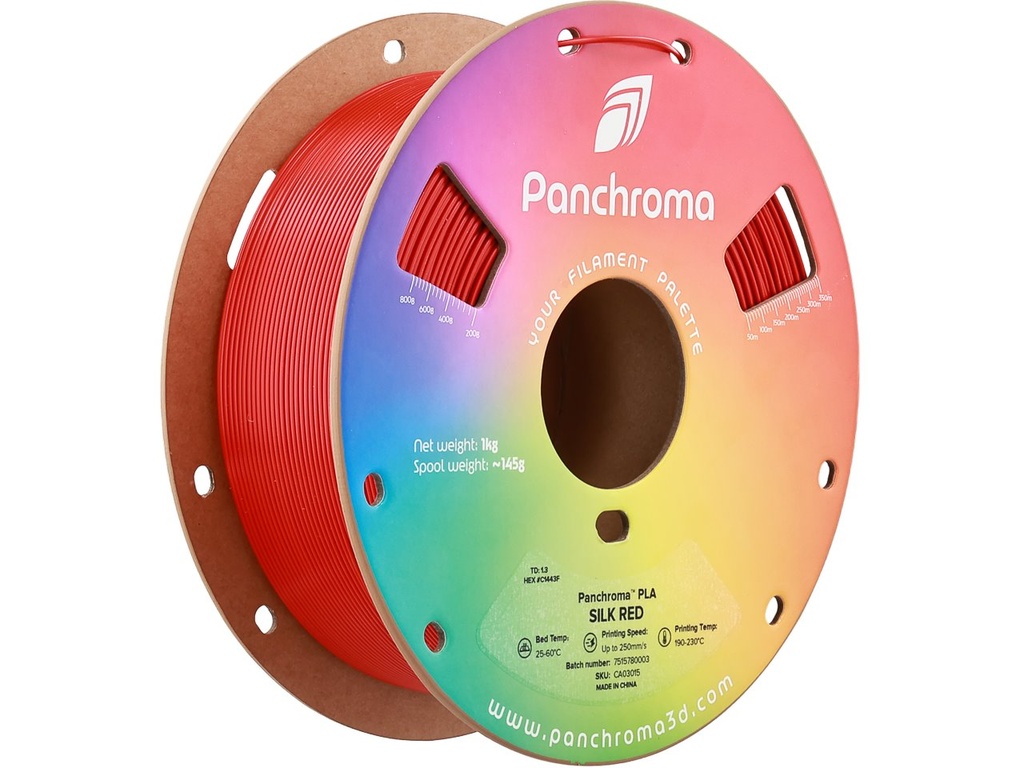 POLYMAKER PLA SILK 1,75mm RED 1kg