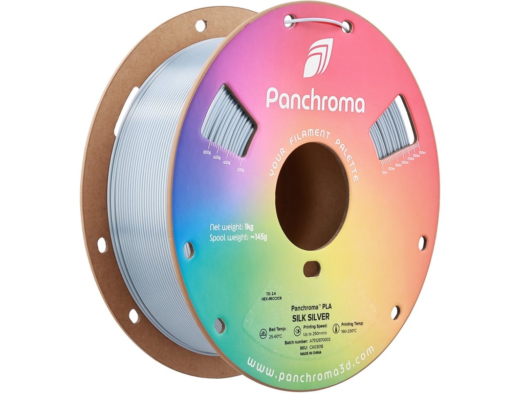 POLYMAKER PLA SILK 1,75mm SILVER 1kg