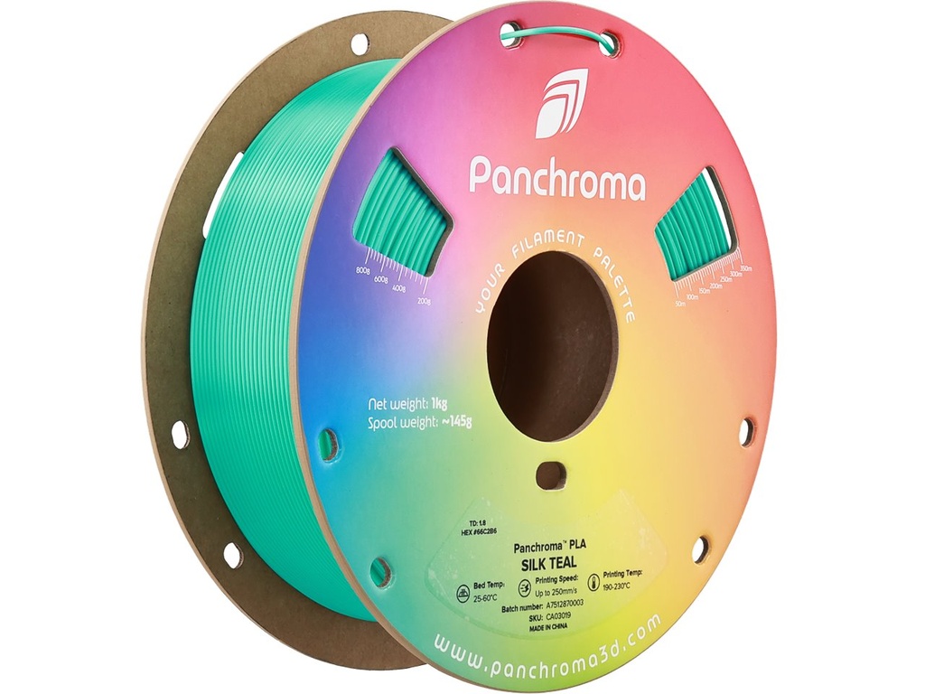 POLYMAKER PLA SILK 1,75mm TEAL 1kg