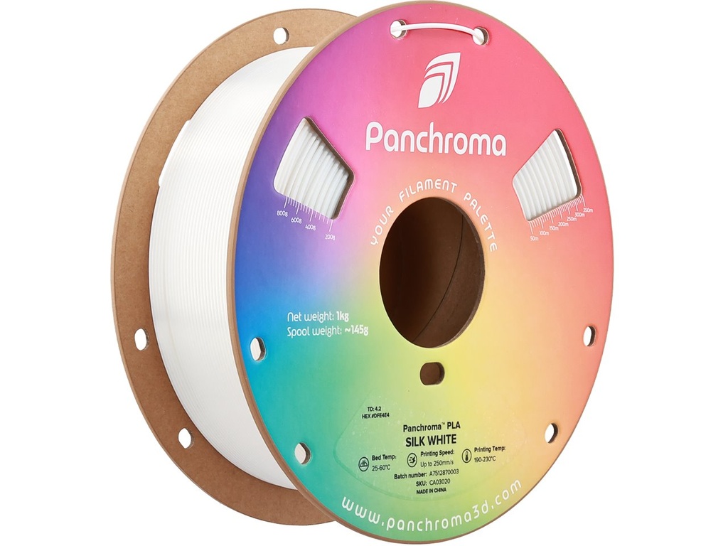 POLYMAKER PLA SILK 1,75mm WHITE 1kg