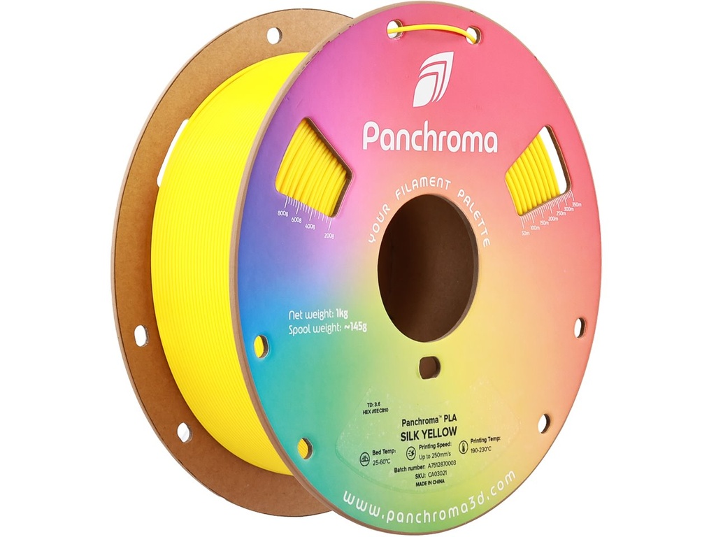 POLYMAKER PLA SILK 1,75mm YELLOW 1kg