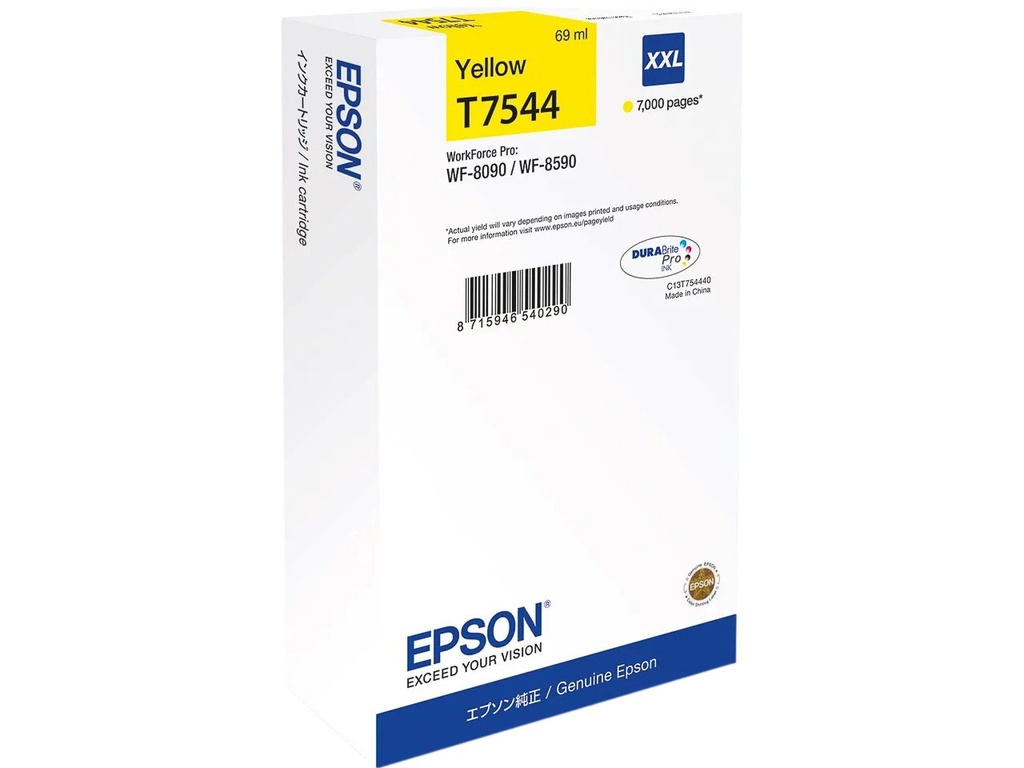 [170015441926] EPSON C13T75444N EPSON WF ink yellow EHC 7000