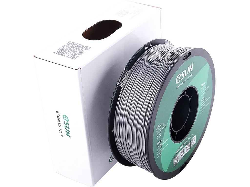 [109866440034] ESUN ABS+ 1,75mm SILVER 1kg