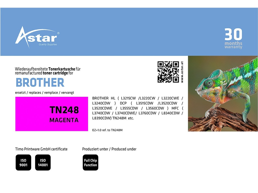 ASTAR AS20498 ASTAR BROTHER TN248M HL toner