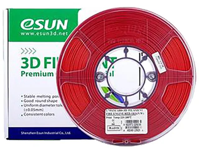 [109866440042] ESUN ABS+ 1,75mm FIRE ENGINE RED 1kg