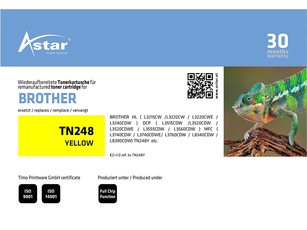 ASTAR AS20499 ASTAR BROTHER TN248Y HL toner