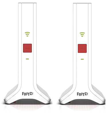 FRITZ!Repeater Mesh Set 4200 Netwerkrepeater 4200 Mbit/s Rood, Wit