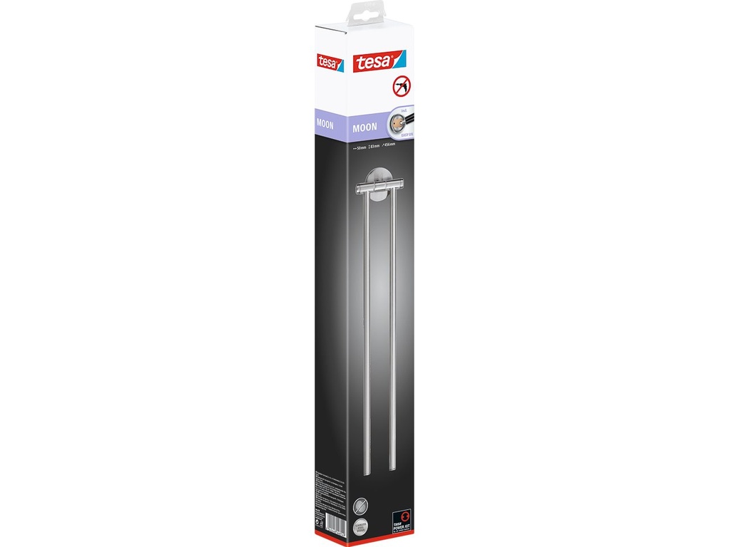 [650573440049] TESA TESA MOON TOWEL HOLDER 2ARMED