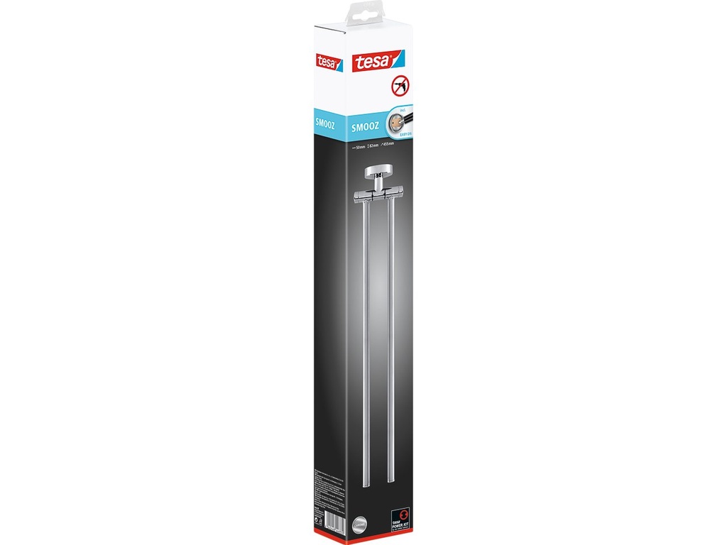 [650573440051] TESA TESA SMOOZ TOWEL HOLDER 2ARMED