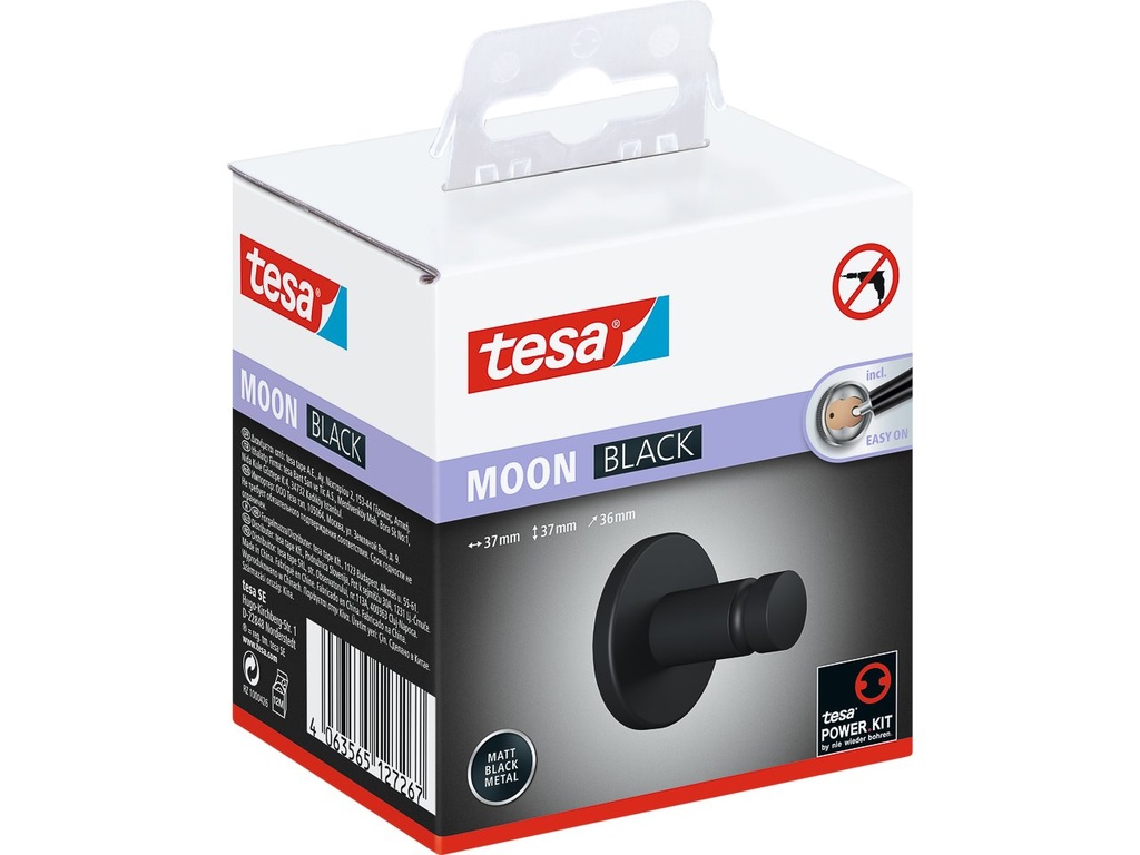 TESA TESA MOON WALL TOWEL HOOK