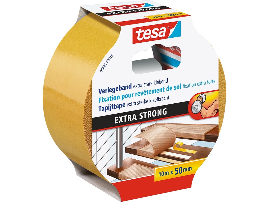 [903573440121] TESA 05686-00018-11 TESA adhesive tape white