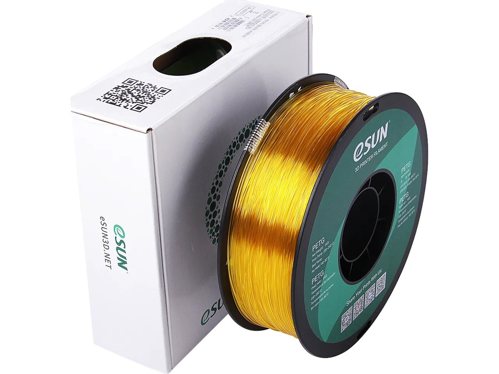 [109866440045] ESUN PETG 1,75mm TRANSLUCENT YELLOW 1kg