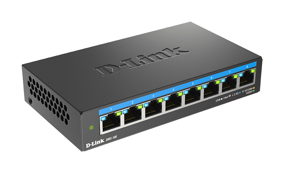 [415856440111] D-Link 8-poorts 2,5G Multi-Gigabit Desktop Switch
