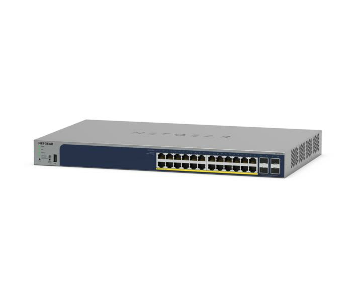 [415853440098] NETGEAR GS728TPP Managed L2/L3/L4 Gigabit Ethernet (10/100/1000) Power over Ethernet (PoE) Grijs
