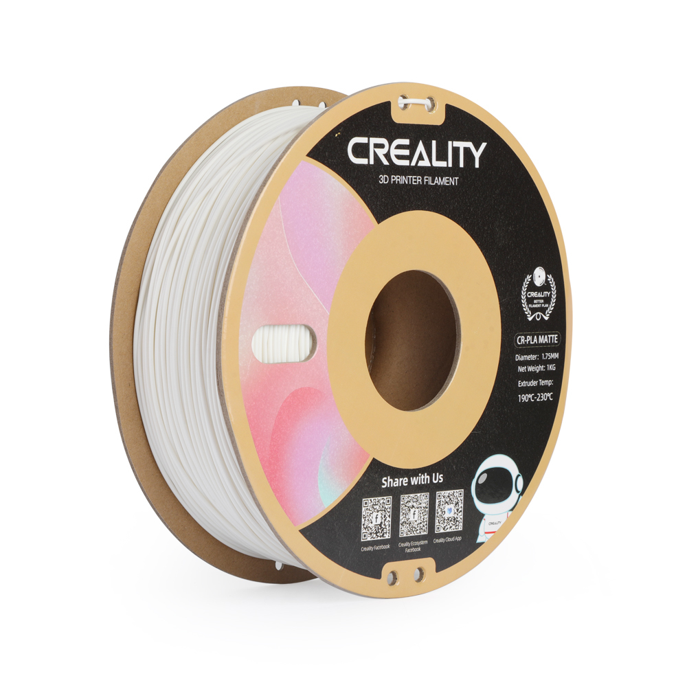[109894440036] Creality 3D 3301010296 3D-printmateriaal Polymelkzuur Wit 1 kg