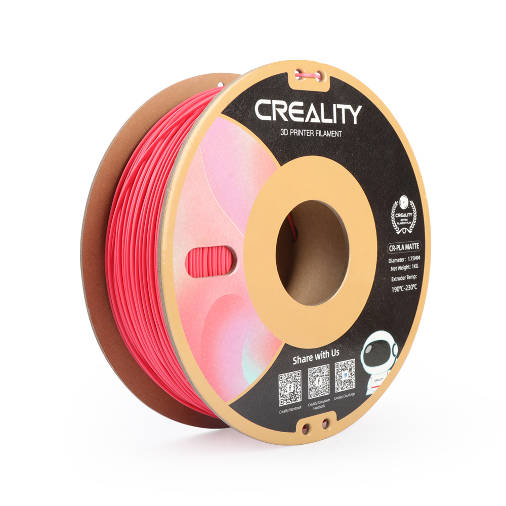 [109894440037] Creality 3D 3301010300 3D-printmateriaal Polymelkzuur Rood 1 kg